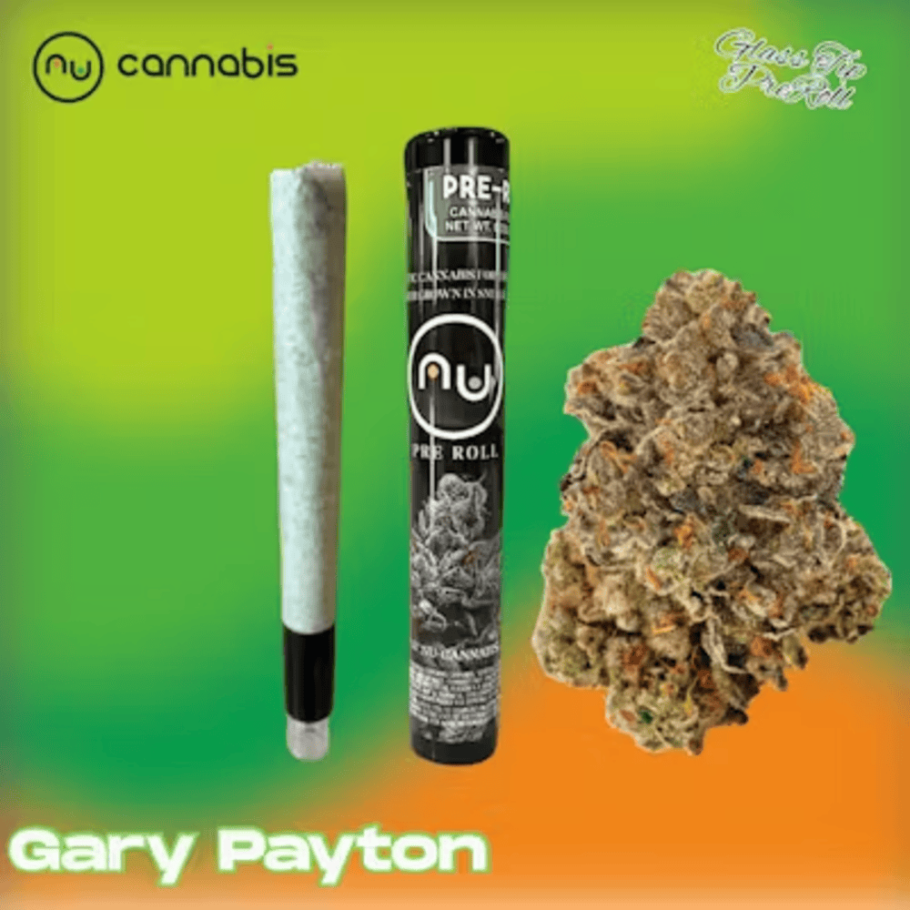 NuCannabis - Gary Payton 1.2g GLASS TIP Pre-Roll - INDOOR PREMIUM FLOWER