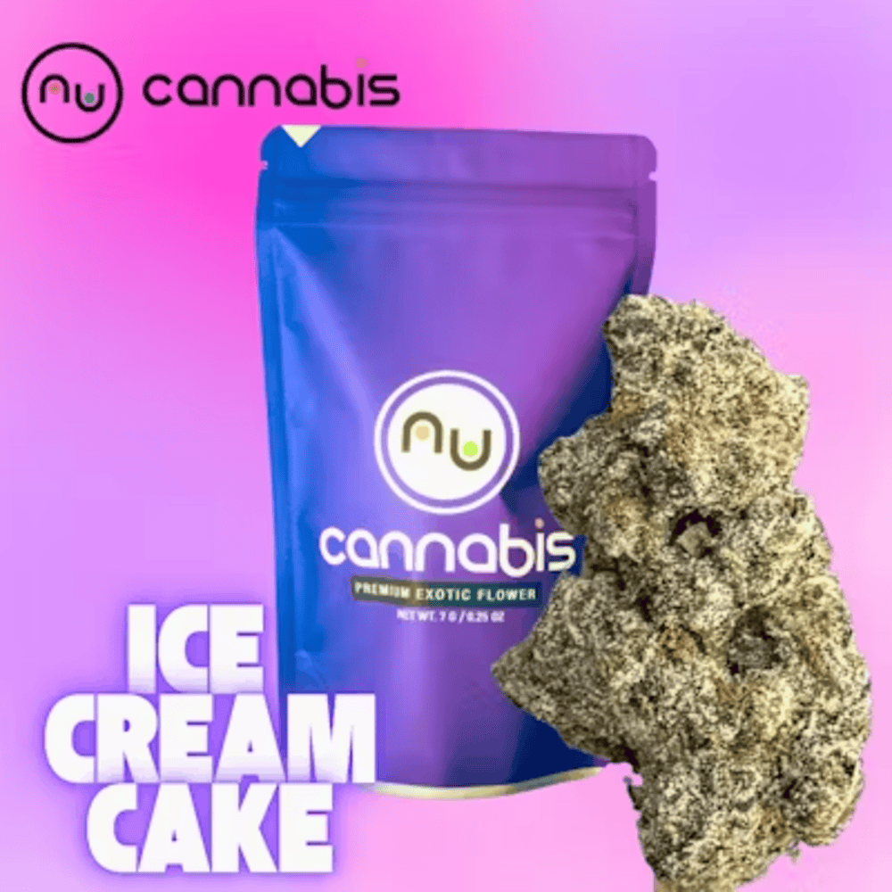 NuCannabis - Ice Cream Cake 28g - INDOOR PREMIYM FLOWER