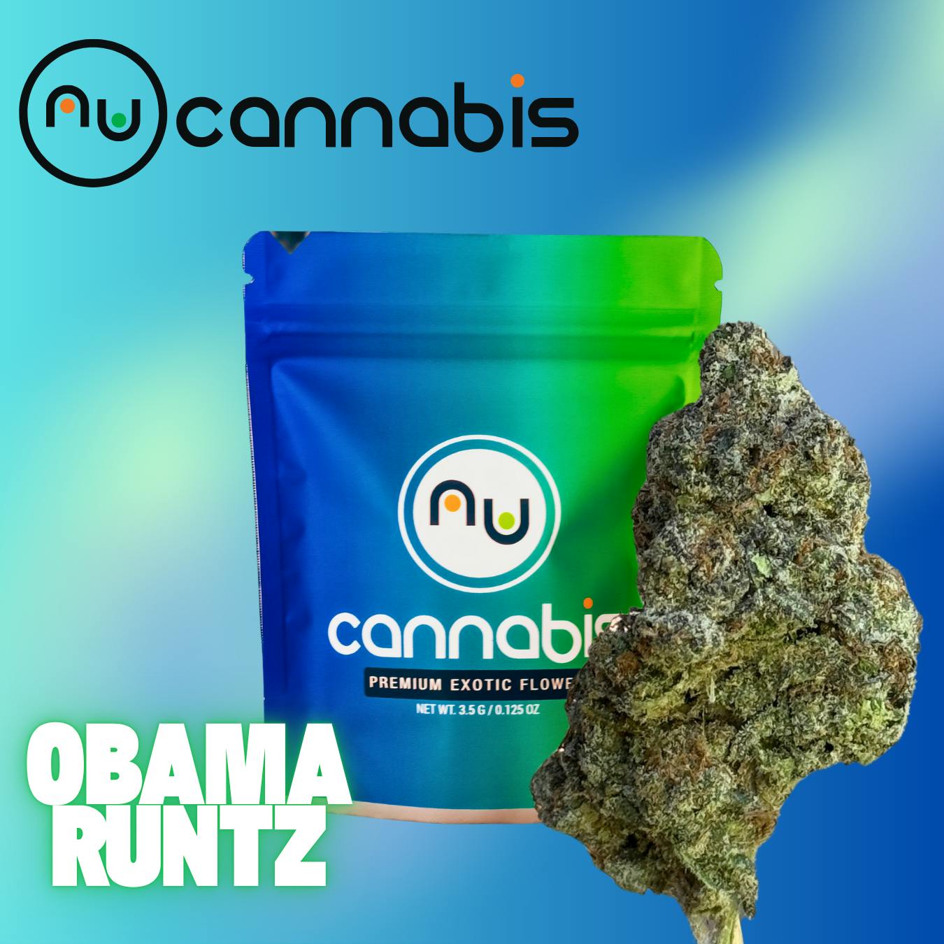 NuCannabis - Obama Runtz 14g - INDOOR PREMIUM FLOWER